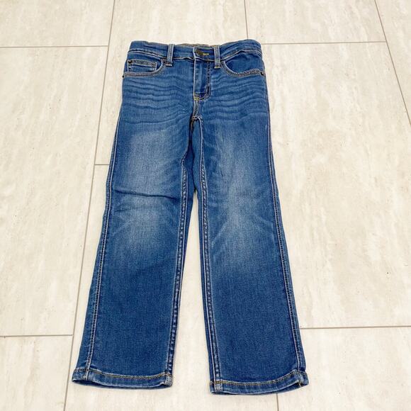 Cat & Jack Stretchy Straight Leg Jeans 5 - Picture 2 of 6